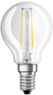 4,5w 230v E27 Klot Filament 827 LED